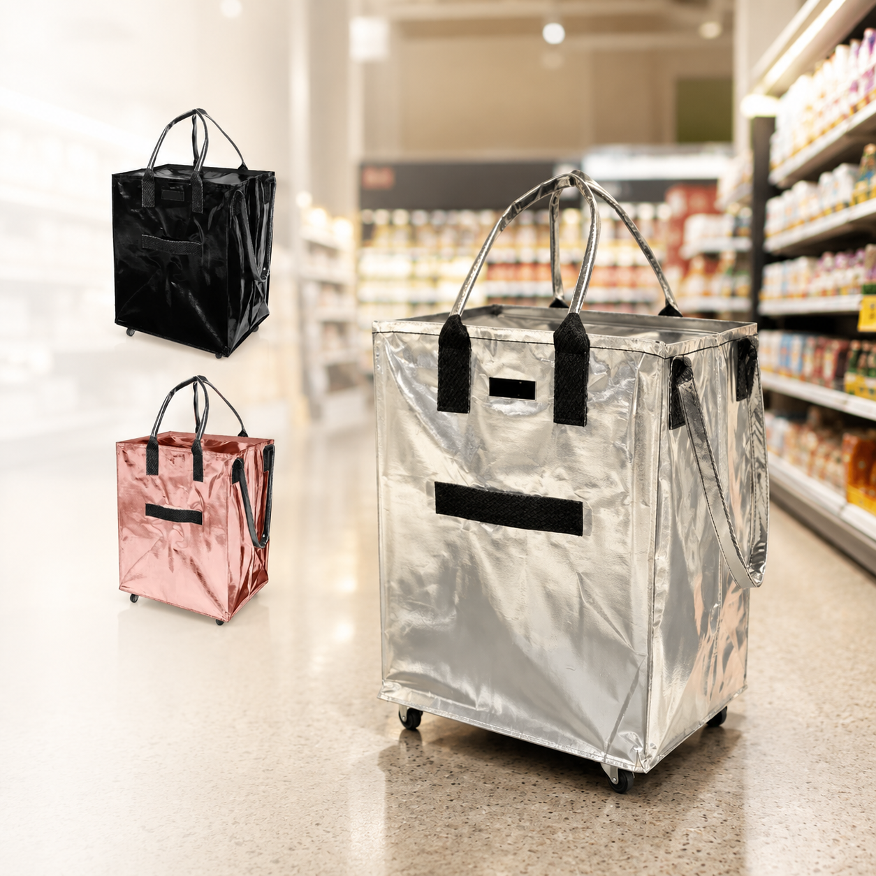 Troliz Original Rolling Tote